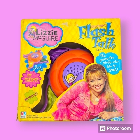 Milton Bradley Other - Vintage 2003 Lizzie McGuire Electronic Flash Talk Game RARE